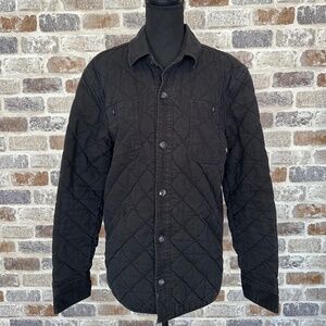 Men's vintage Black Button Down Jacket
